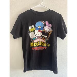 Hello Kitty and friends T shirt My hero academia. C1